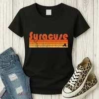 Retro 80s Style Syracuse Ny Women's T-Shirt thumb 3