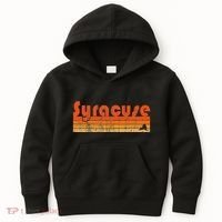 Retro 80s Style Syracuse Ny Kids Hoodie thumb 0