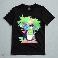 Retro 80's Tropical Surfer Penguin T-Shirt thumb 5