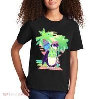 Retro 80's Tropical Surfer Penguin Kids T-Shirt thumb 2