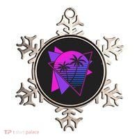 Retro 80s Vaporwave Aesthetic Palm Trees 90s Art Vaporwave Ornament thumb 0