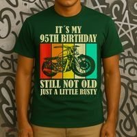 Retro 95th Birthday I Vintage 95 Year Old Special Edition T-Shirt thumb 3