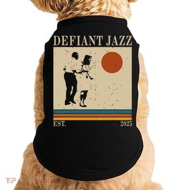 Retro 90s Defiant Jazz Gift Doggie Tank
