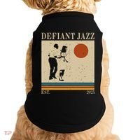 Retro 90s Defiant Jazz Gift Doggie Tank thumb 0
