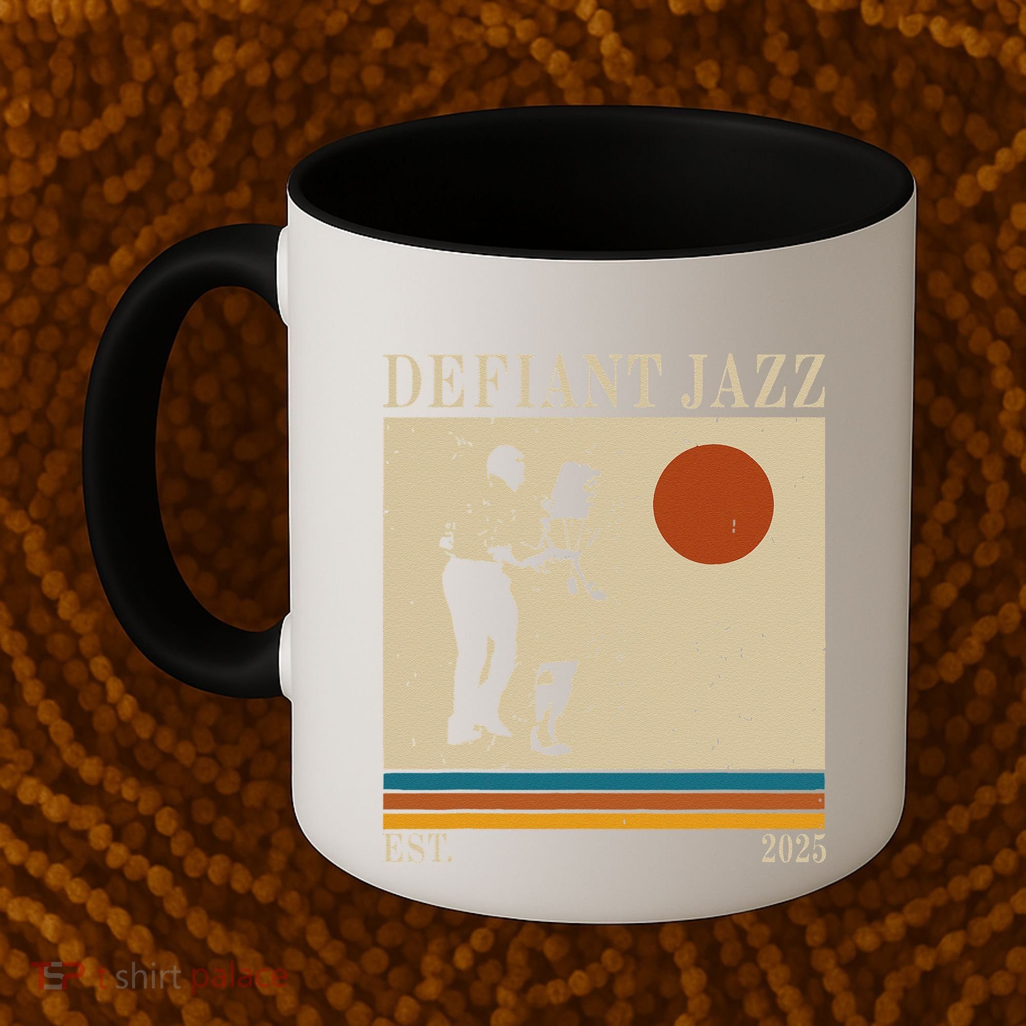 Retro 90s Defiant Jazz Gift Coffee Mug