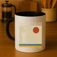 Retro 90s Defiant Jazz Gift Coffee Mug thumb 4