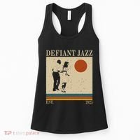 Retro 90s Defiant Jazz Gift Women's Tank Top thumb 0