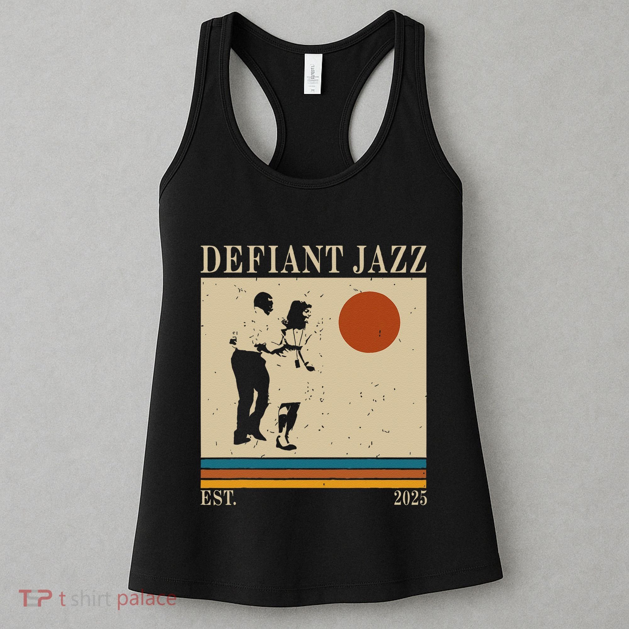 Retro 90s Defiant Jazz Gift Women's Tank Top