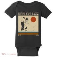 Retro 90s Defiant Jazz Gift Baby Bodysuit thumb 0