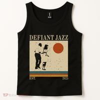 Retro 90s Defiant Jazz Gift Tank Top thumb 2