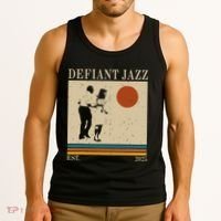 Retro 90s Defiant Jazz Gift Tank Top thumb 3