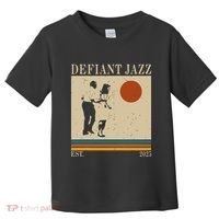 Retro 90s Defiant Jazz Gift Toddler T-Shirt thumb 0