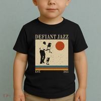 Retro 90s Defiant Jazz Gift Toddler T-Shirt thumb 2