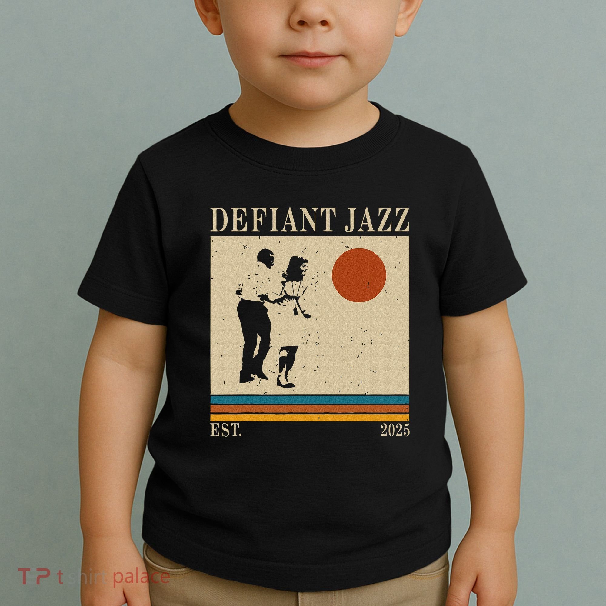 Retro 90s Defiant Jazz Gift Toddler T-Shirt