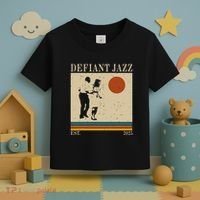 Retro 90s Defiant Jazz Gift Toddler T-Shirt thumb 3