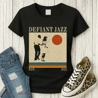 Retro 90s Defiant Jazz Gift Women's T-Shirt thumb 3