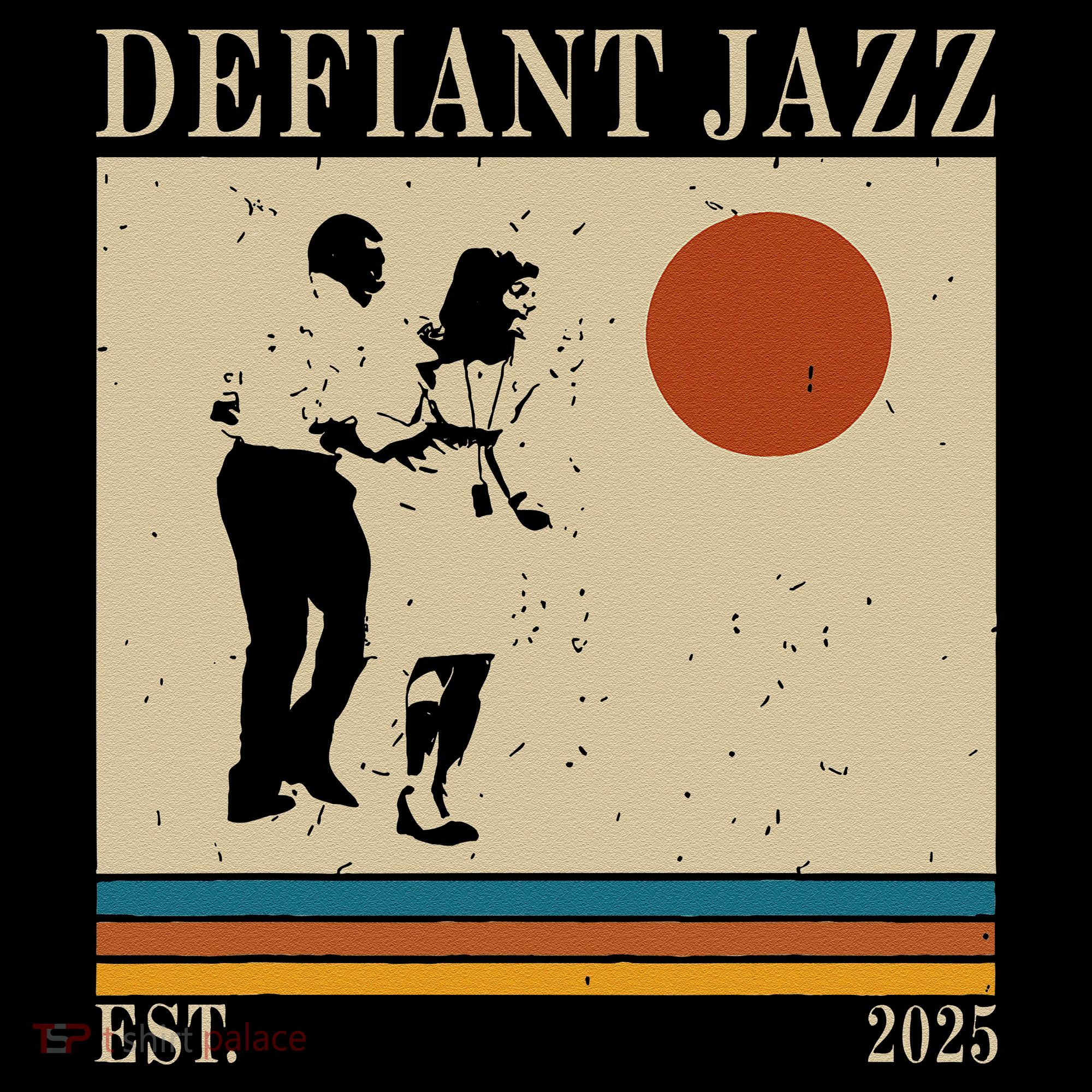 Retro 90s Defiant Jazz Gift Women's T-Shirt