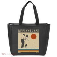 Retro 90s Defiant Jazz Gift Tote Bag thumb 0