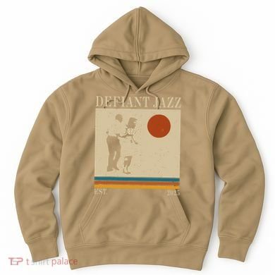Retro 90s Defiant Jazz Gift Hoodie