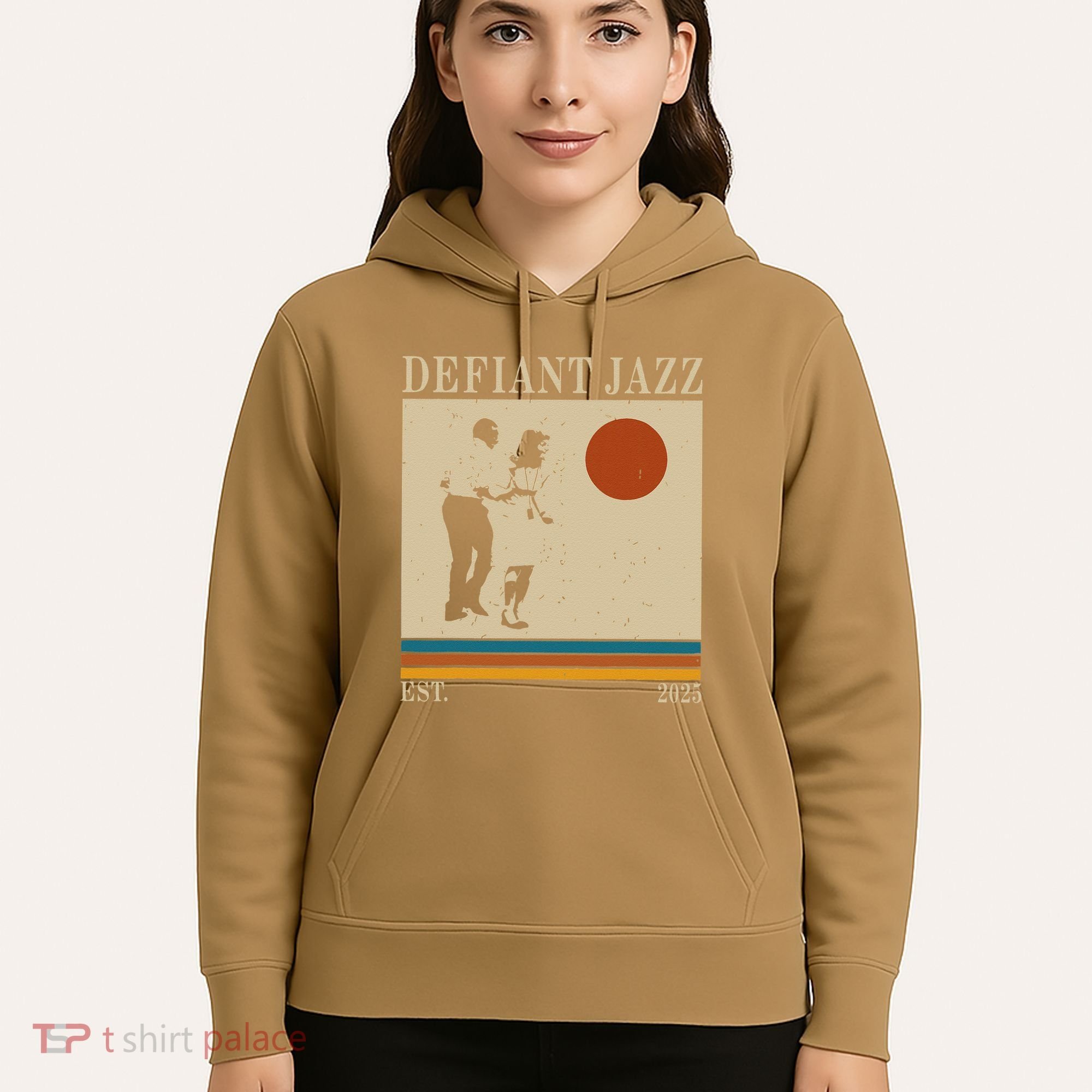 Retro 90s Defiant Jazz Gift Hoodie