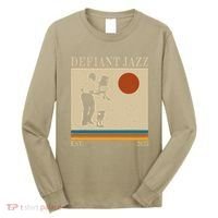 Retro 90s Defiant Jazz Gift Long Sleeve Shirt thumb 0
