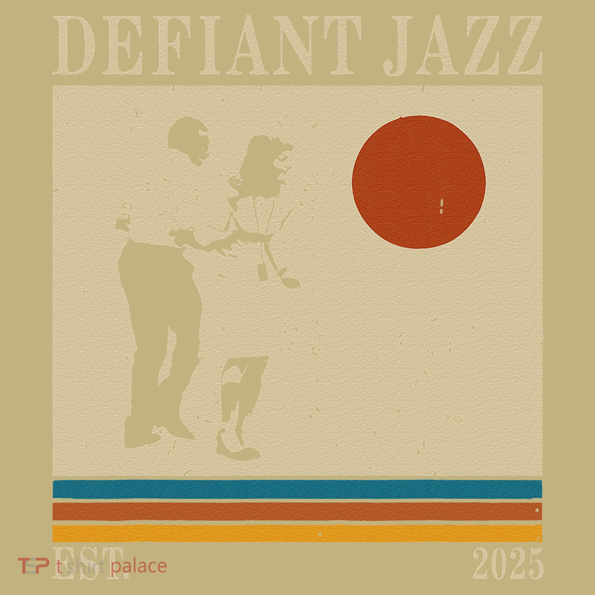 Retro 90s Defiant Jazz Gift Polo