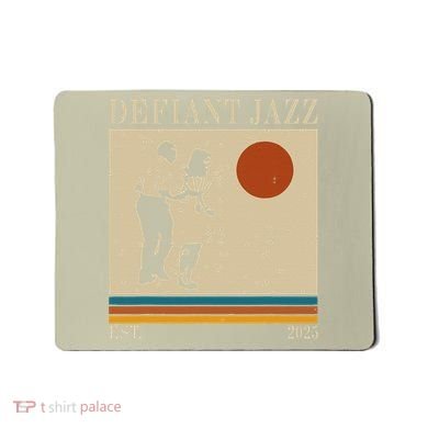 Retro 90s Defiant Jazz Gift Mousepad
