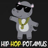 Rap 90s Hip Hop Hippo Cute Hippopotamus Zoo Animal Gift Sweatshirt thumb 3