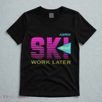 Retro Aspen 80s Colorado Skiing T-Shirt thumb 5