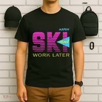 Retro Aspen 80s Colorado Skiing T-Shirt thumb 6