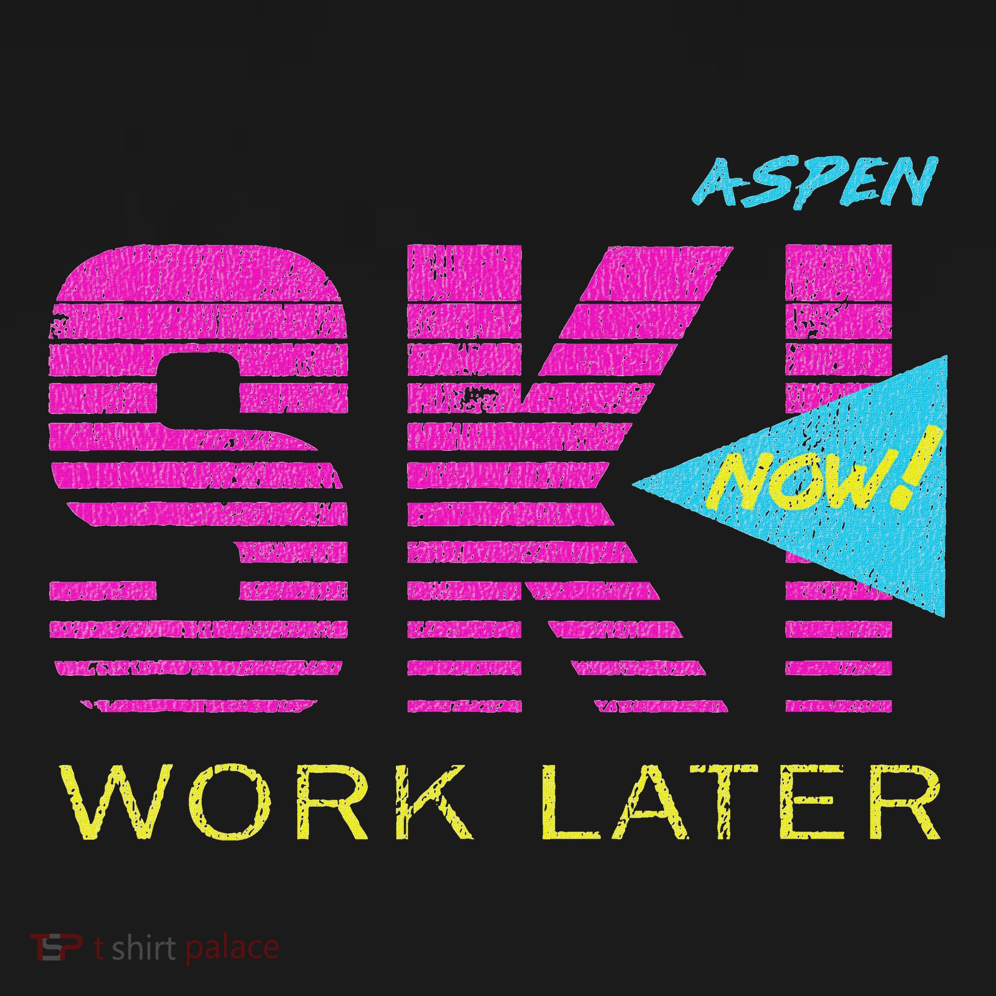 Retro Aspen 80s Colorado Skiing T-Shirt