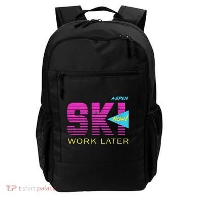 Retro Aspen 80s Colorado Skiing Backpack