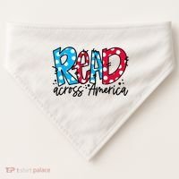 Read Across America USA-Made Doggie Bandana thumb 0