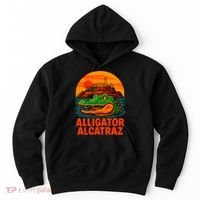 Retro Alligator Alcatraz Hoodie thumb 0