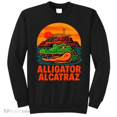 Retro Alligator Alcatraz Sweatshirt