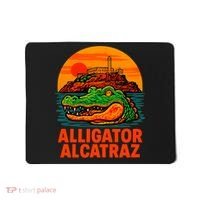 Retro Alligator Alcatraz Mousepad thumb 0