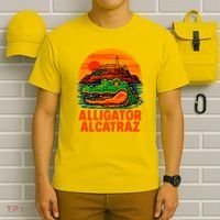 Retro Alligator Alcatraz T-Shirt thumb 6