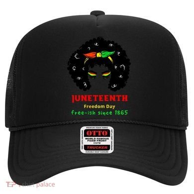 Retro African American Black Ecipation Day Freeish Funny Gift Hat
