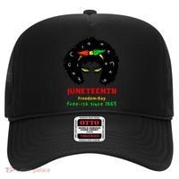 Retro African American Black Ecipation Day Freeish Funny Gift Hat thumb 0