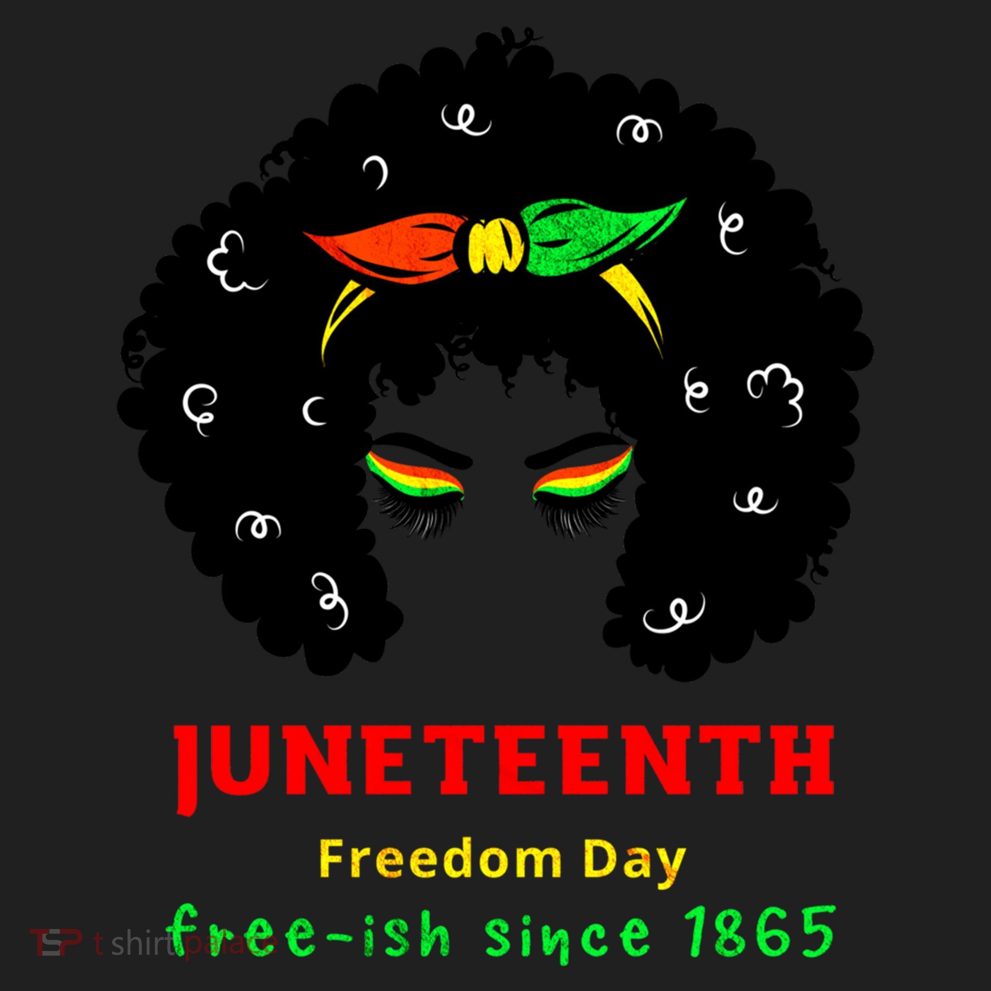 Retro African American Black Ecipation Day Freeish Funny Gift Golf Towel