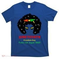 Retro African American Black Ecipation Day Freeish Funny Gift T-Shirt thumb 0