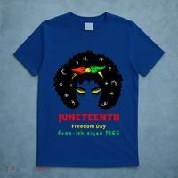 Retro African American Black Ecipation Day Freeish Funny Gift T-Shirt thumb 5