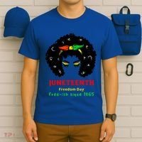 Retro African American Black Ecipation Day Freeish Funny Gift T-Shirt thumb 6