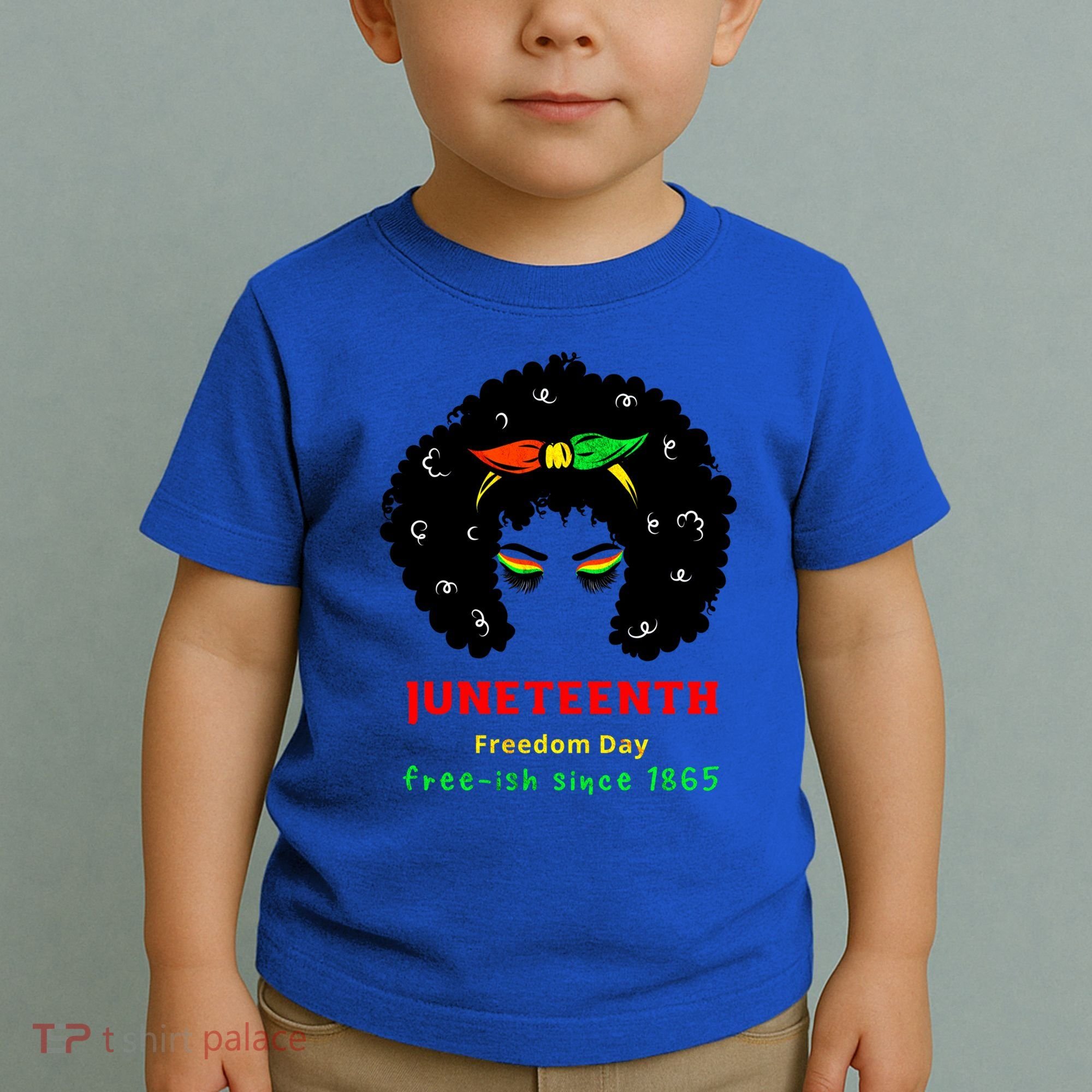 Retro African American Black Ecipation Day Freeish Funny Gift Toddler T-Shirt