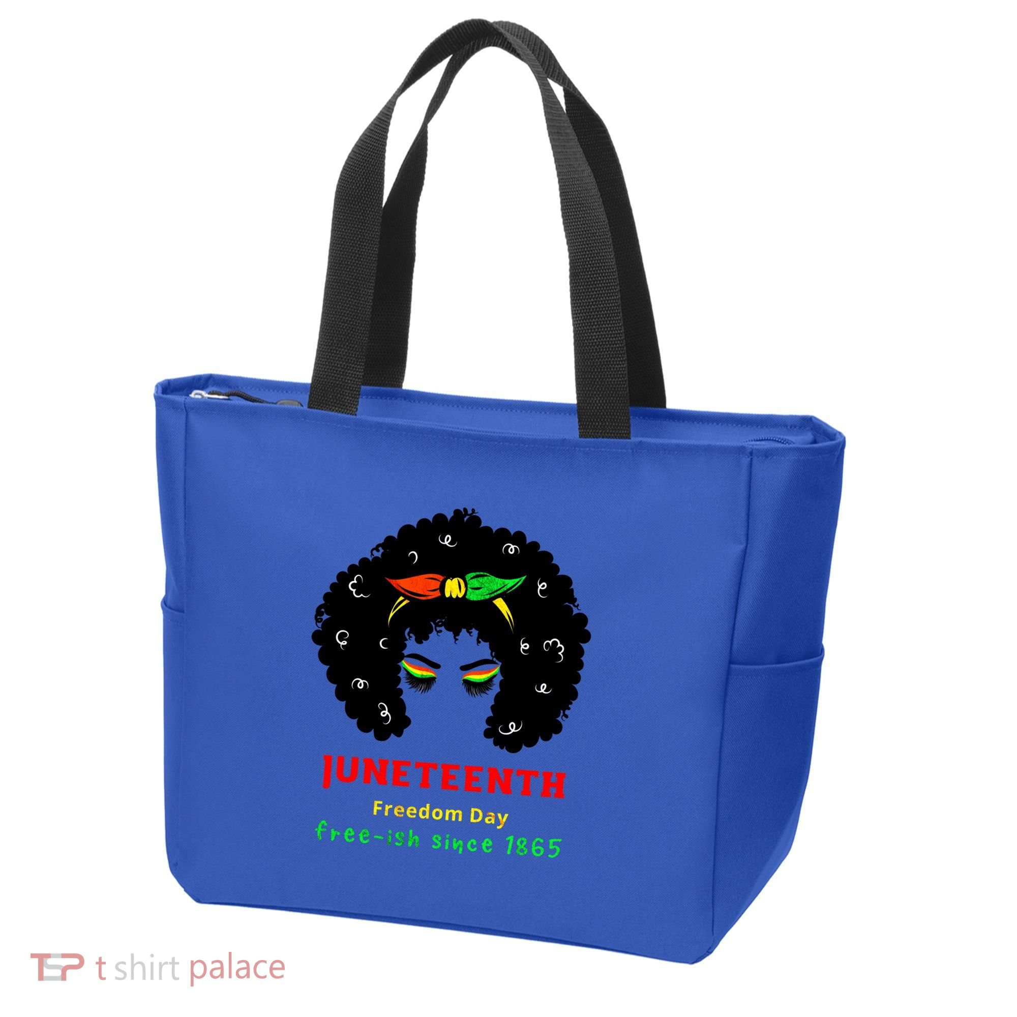 Retro African American Black Ecipation Day Freeish Funny Gift Tote Bag