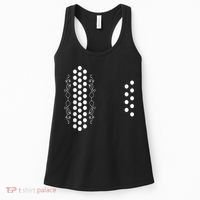 Retro Air Accordion Player Choir Musician Men Women Women's Tank Top thumb 0