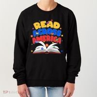 Read Across America Book Lover Women's Sweatshirt thumb 0