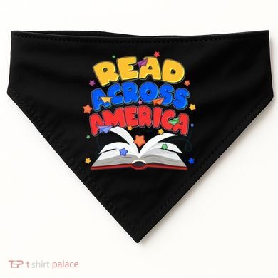 Read Across America Book Lover USA-Made Doggie Bandana