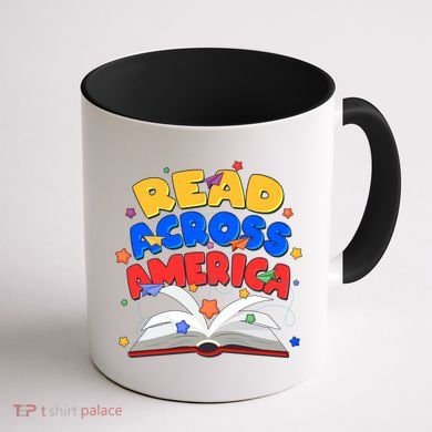 Read Across America Book Lover Coffee Mug back