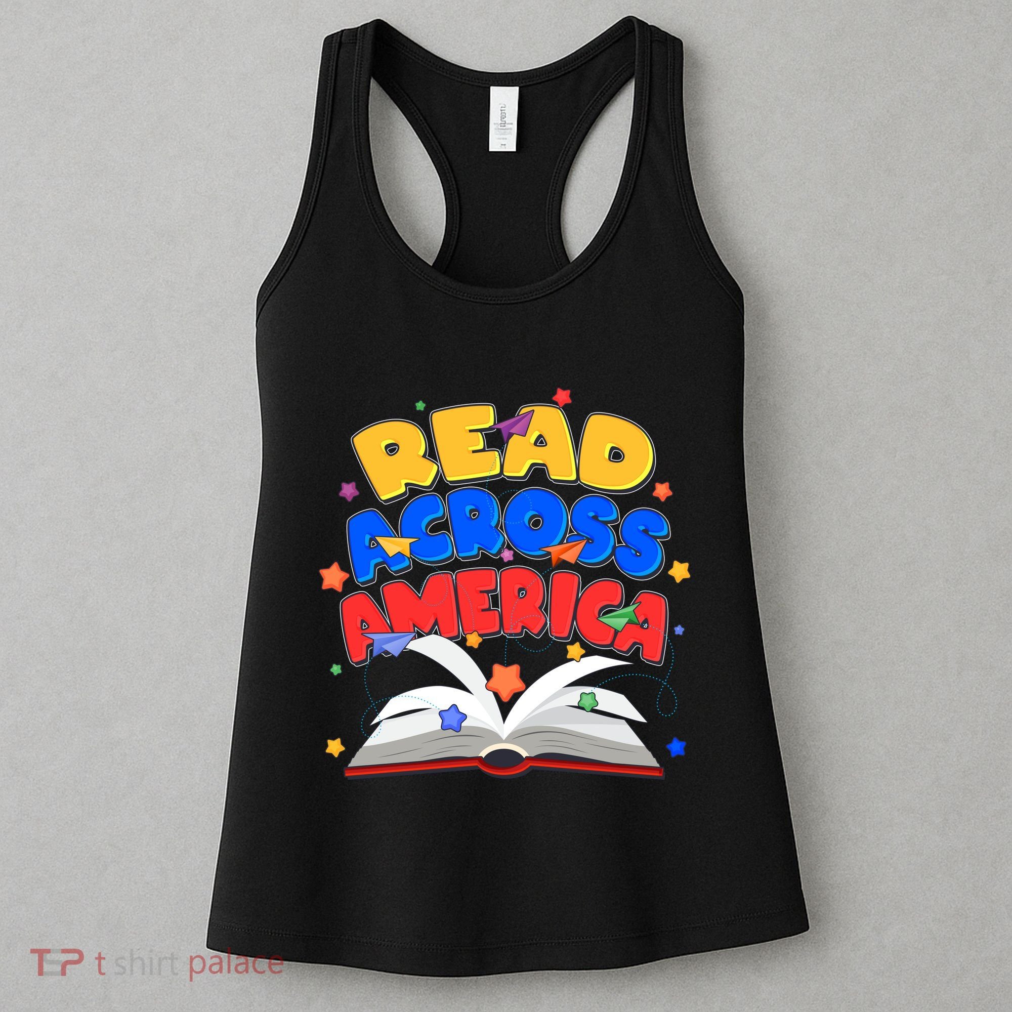 Read Across America Book Lover Women's Tank Top
